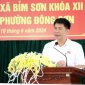 Chủ tịch UBND thị xã tiếp xúc cử tri tại Phường Đông Sơn